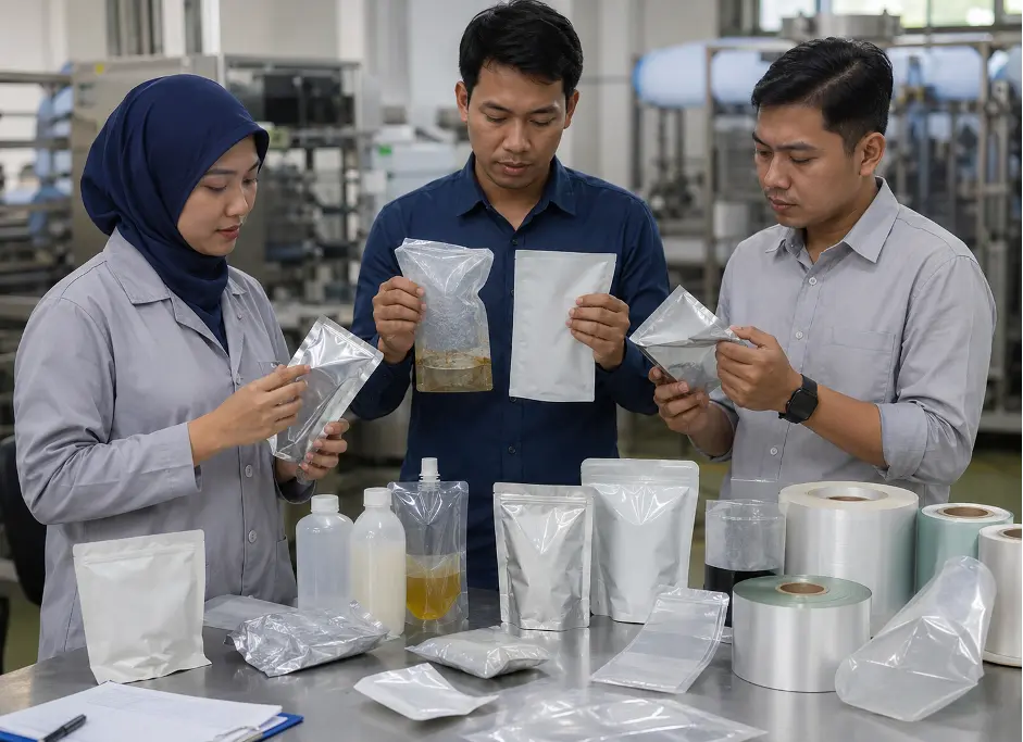 Menentukan Struktur Material Flexible Packaging