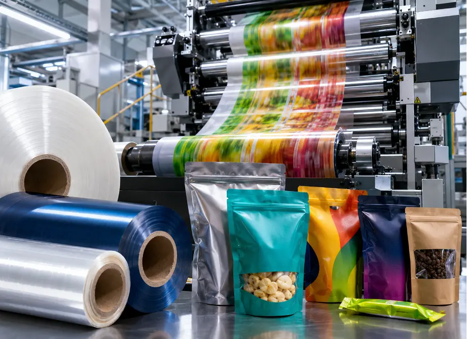 Proses Cetak Kemasan Plastik hingga Siap