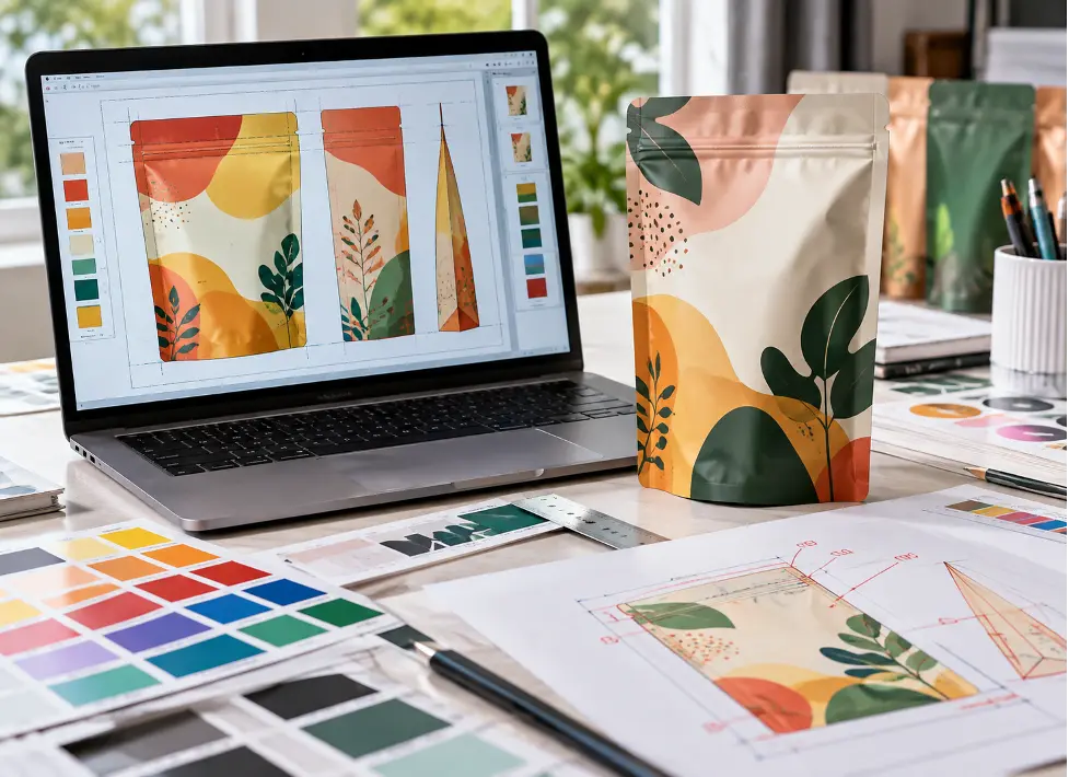 Cara Cetak Standing Pouch Massal